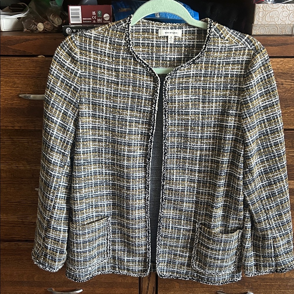 Max Studio Tweed Jacket medium